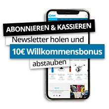 Handy mit 10€ Willkommensbonus für die Newsletteranmeldung