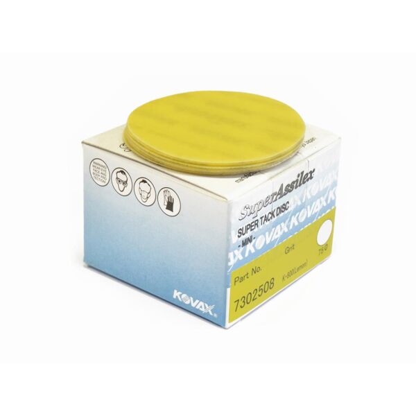 Kovax - Premium Super Assilex Super Tack Scheiben 75mm K800 - Lemon 1 Stk