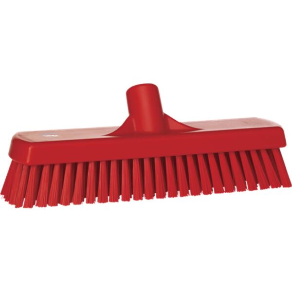 Vikan - Wall-/Floor Washing Brush, 305mm, hard, Red