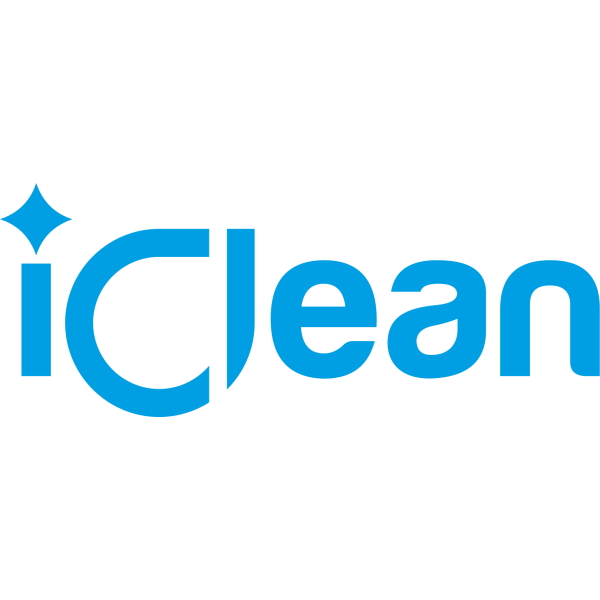 iClean - Logo Sticker Blue