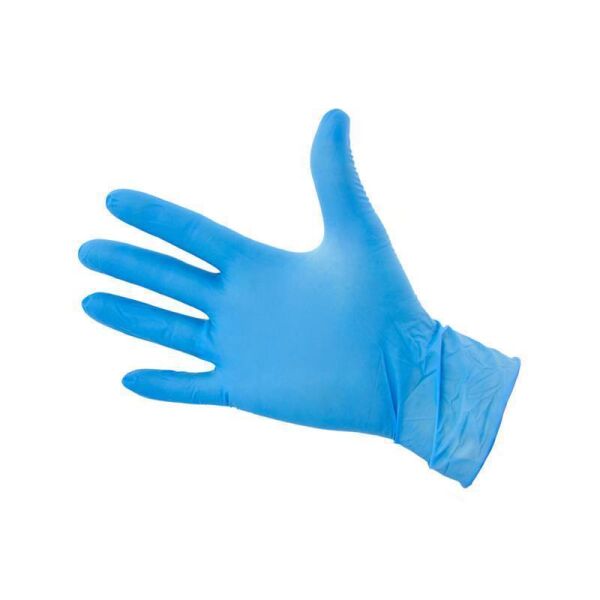 Nitrile gloves blue - powderfree 100pcs - M